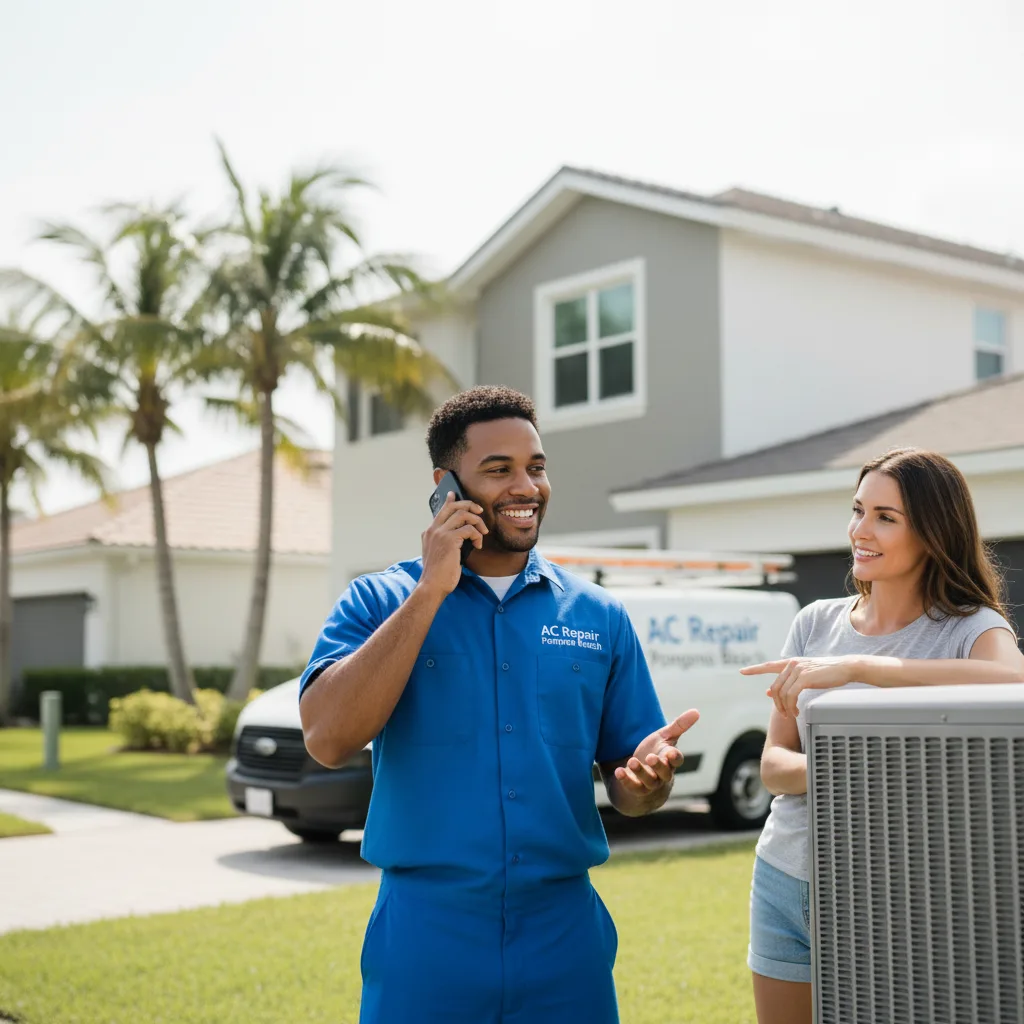 AC Repair Pompano Beach customer support in Moravian Falls